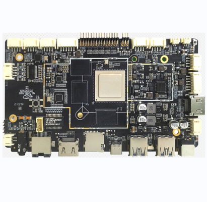8K Embedded System Board RK3588 PCBA Android Arm Board With Dual Network Port