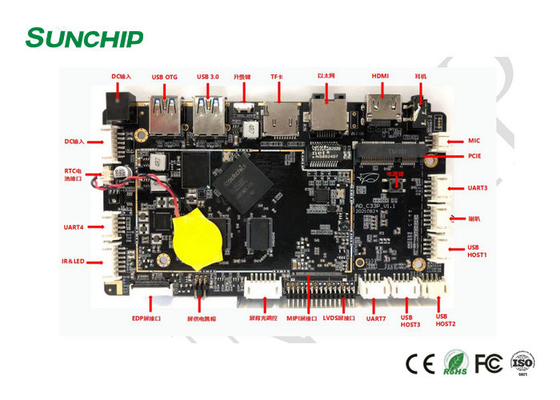 Reliable RK3568 Android Motherboard Supproting USB/GPIO/UART/I2C Ethernet/Wi-Fi/BT/3G/4G