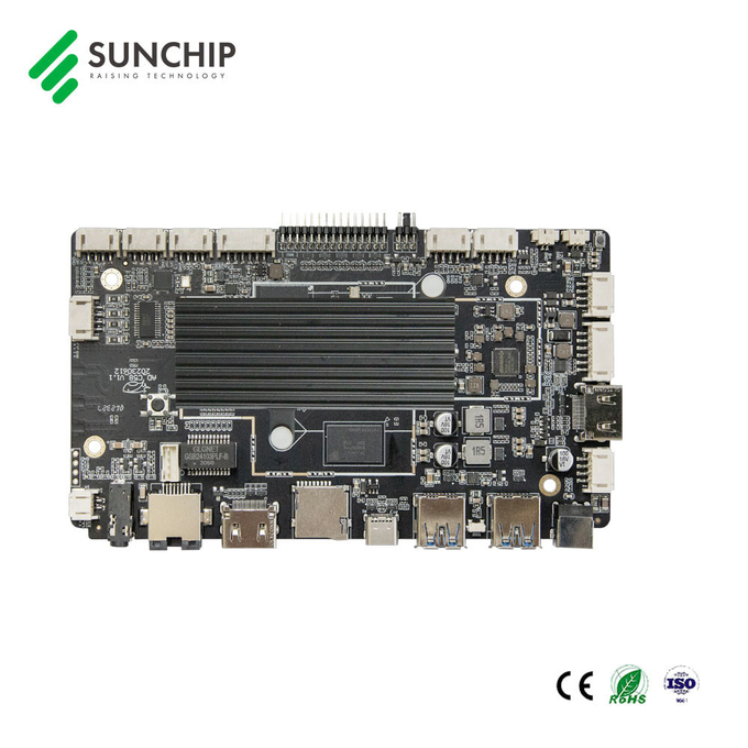 784inch LCD Android Embedded Board RK3566 LVDS MIPI EDP 4K Media