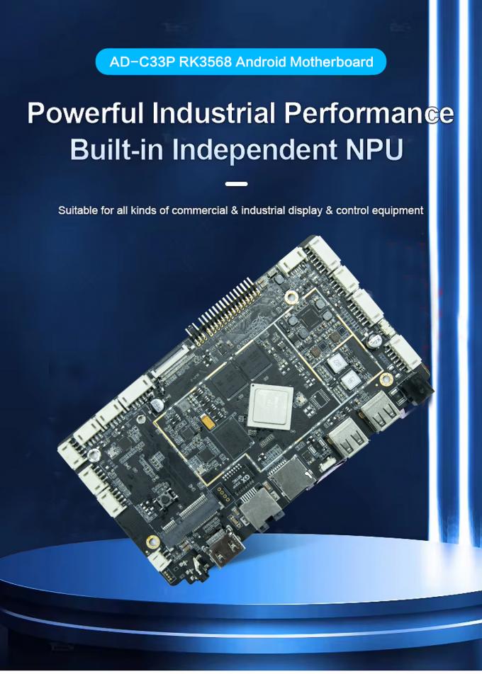 RK3568 Android 11 OS Embedded ARM Board for Multi-Point Touch Screen and Various Internet Connectivity Options 2