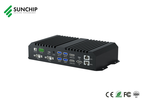 Rockchip 8K RK3588 Android 12 Industrial Control Box RS232 RS485 DP HD Mini PC