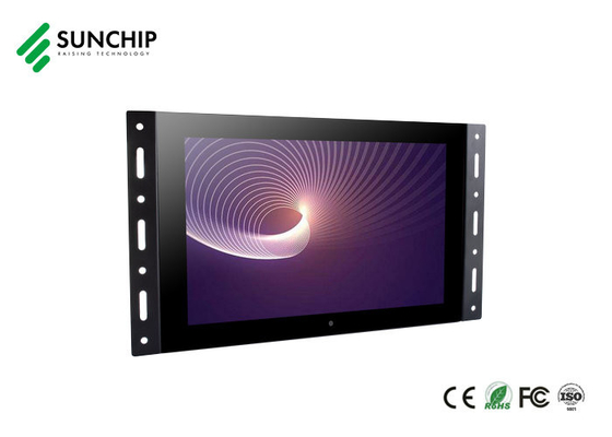 Open frame embedded 15.6 inch display with touch screen android digital signage display