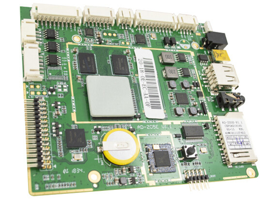 Quad Core Embedded System Board ARM Android WiFi Ethernet With Multiple Languages