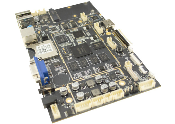 10M/100M Ethernet ARM android linux Board , Digital Signage Kiosk PoE ARM Server Board