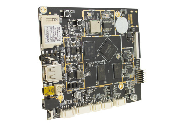 Quad Core Embedded Linux Motherboard , Processor STB Tablet Industrial Linux Board
