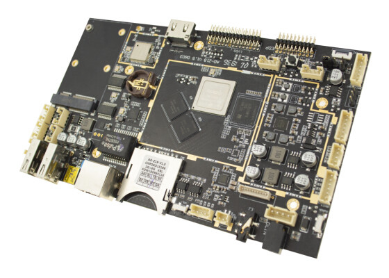 Quad Core Embedded System Board , OTA Industrial Embedded android linux Boards