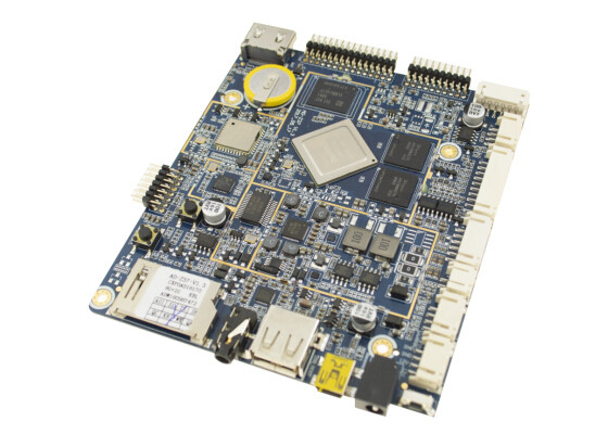 1.8GHz Embedded System Board Quad Core Cortex A17 LVDS 1000M Ethernet ...