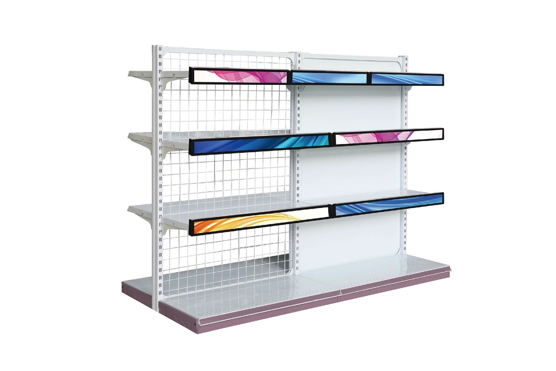 Shelf Edge Stretched LCD Display Ultra Wide Screen 23.1'' Android 6.0