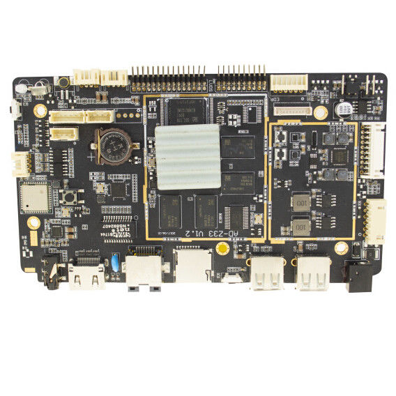 Dual WiFi ARM Single Board , Embedded System Quad Core ARM Processor Board