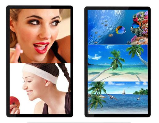 Touch Screen Advertising Display With 1920*1080P Resolution And 30ms Response Time
