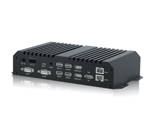 Android 12 Industrial Control Player Box RK3588 With Octa-core CPU 6 Tops NPU Dual Ethernet