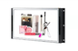 RK3566 LCD Advertising Screen Wifi 4G Ultra Thin Open Frame Interactive Digital Signage