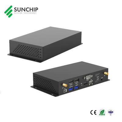 Metal Media Player RK3568 CPU For 4K Video Playback Android 11 wall mounted digital signage player box