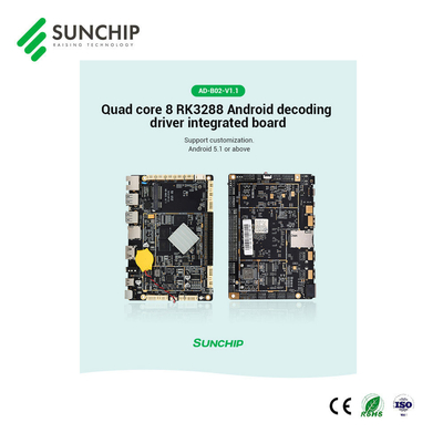 RK3288 Motherboard LCD Controller Board For Vending Machine Digital Signage Advertising Player Digital Menu