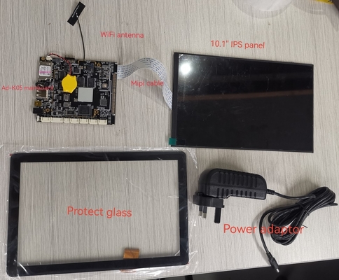 Custom 10.1inch LCD Display Screen IPS capacitive touch tablet PC With WIFI BT LAN POE 4G Optional
