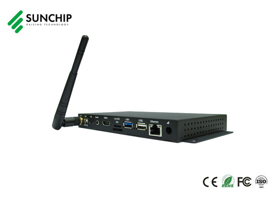 RK3399 Hexa-Core Android 7-10 Gigabit Ethernet Capacity DDR 32GB Signage Box Android Box with Various HD screen Support
