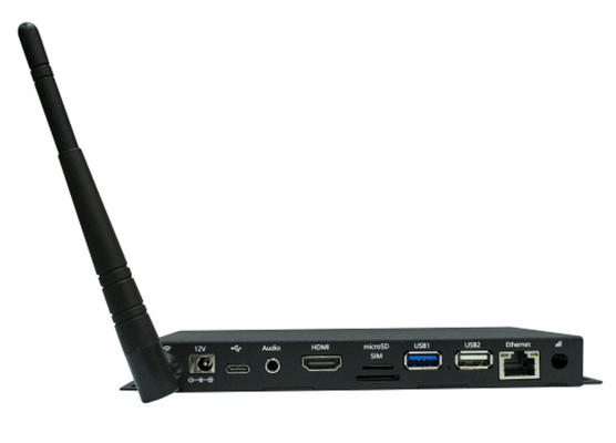 RK3399 Hexa-Core 4K Media Player Box HD Out WIFI Bluetooth Ethernet  Optional 4G PCIE Function