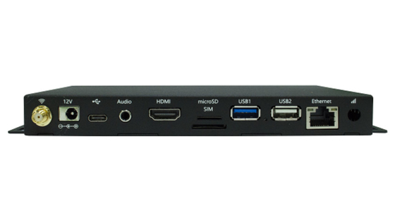 RK3399 Hexa-Core 4K Media Player Box HD Out WIFI Bluetooth Ethernet  Optional 4G PCIE Function
