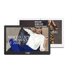 10.1inch Customizable Indoor Digital Signage Display LCD Display Panel With Wifi,RJ45,BT
