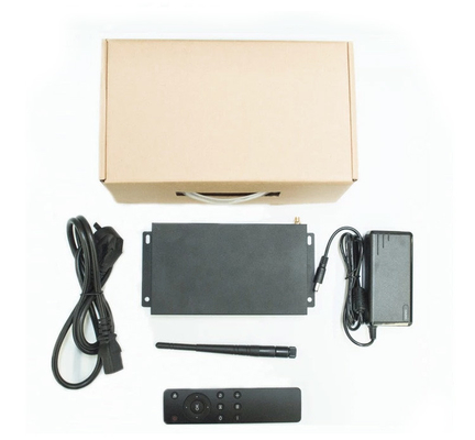 Support Remote Control Media Player with 2GB/4GB RAM and 1000M Wired Network Network*1