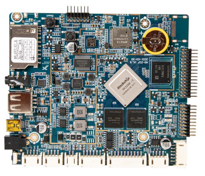 RK3288 Android OS Android Embedded Board BT WIFI 4K HD OUT LVDS MIPI ...