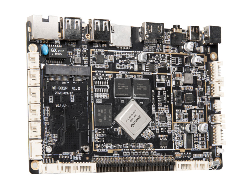 RK3288 Android PCBA Board Digital Signage Android Control Board With LVDS EDP MIPI