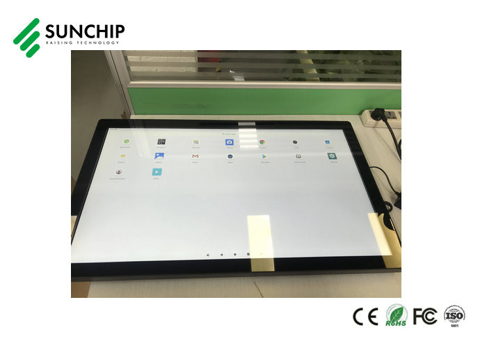 Black Plastic Interactive Advertising Display RK3288 LVDS Board 32 Inch Digital Signage for kiosk POS  Hotel catering