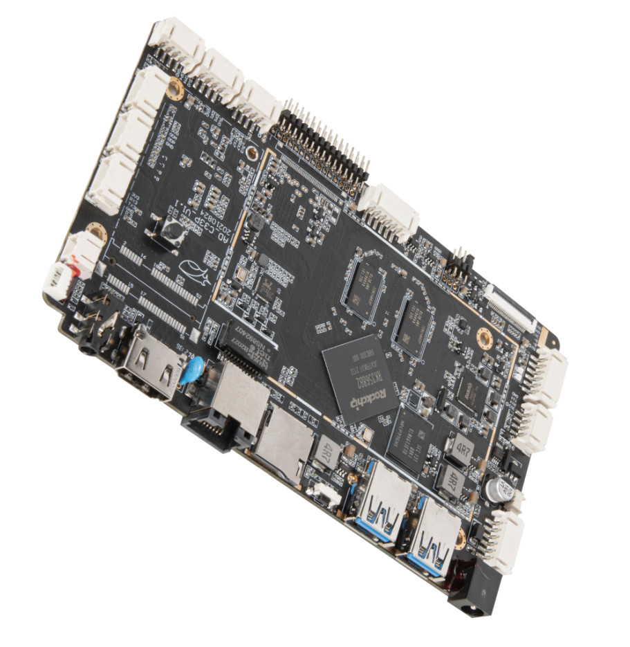 Quad Core RK3568 Android 11 OS ARM Board With WIFI BT LAN 4G Networks ...