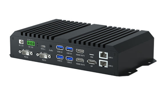 Android 12 Media Player with Dual-Ethernet and 4G Network Support for Fast and Stable Connectivity