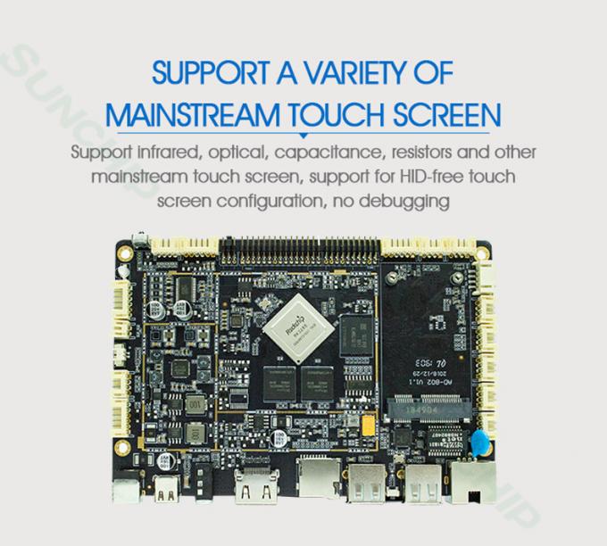 Android Embedded Integrated Board AV Decoding Ethernet Quad Core RK3288 ...